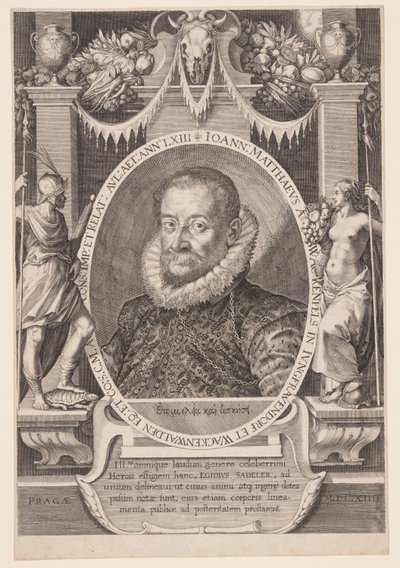 Johannes Matthaeus Wacker von Wackenfels, diplomaatti tekijältä Aegidius Sadeler II