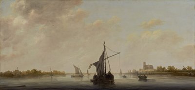 Näkymä Maas-joelle Dordrechtissa tekijältä Aelbert Cuyp