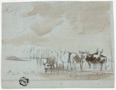 Karja vedessä tekijältä Aelbert Cuyp