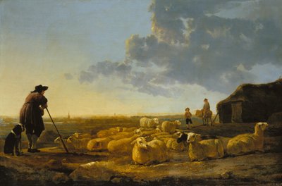 Lammaslauma laitumella tekijältä Aelbert Cuyp