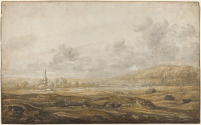 Panoraamamaisema Reinin varrella tekijältä Aelbert Cuyp