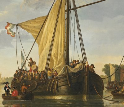 Maas Dordrechtissa tekijältä Aelbert Cuyp