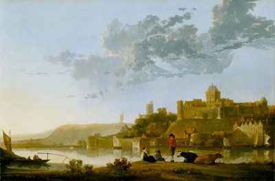 Valkhof Nijmegenissä tekijältä Aelbert Cuyp