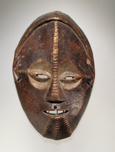 Naamio, Ngbaka-kulttuuri, Kongon demokraattisesta tasavallasta (puu pigmenttiä) tekijältä African