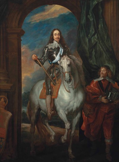 Kuningas Kaarle I ja Monsieur de St. Antoine tekijältä after Anthony van Dyck