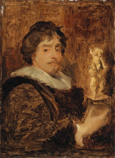 Frans Duquesnoyn muotokuva tekijältä after Anthony van Dyck