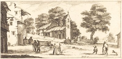 Kirkko tekijältä After Jacques Callot