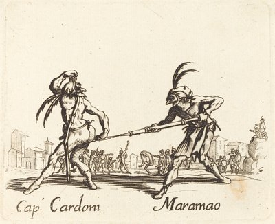 luku. Cardoni ja Maramao tekijältä After Jacques Callot