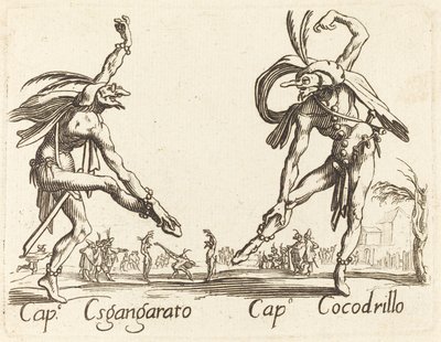 ei mitään Sgangherato ja Cap. krokotiili tekijältä After Jacques Callot