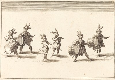 M. de Maceyn sisääntulo tekijältä After Jacques Callot