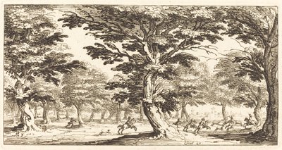 Maisema tekijältä After Jacques Callot
