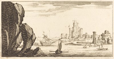 Maisema tekijältä After Jacques Callot