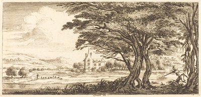 Maisema tekijältä After Jacques Callot