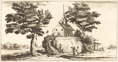 Maisema tekijältä After Jacques Callot