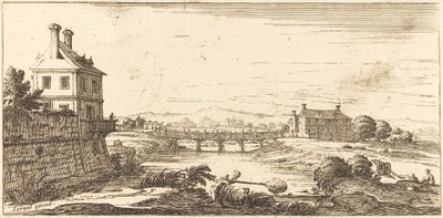Maisema tekijältä After Jacques Callot