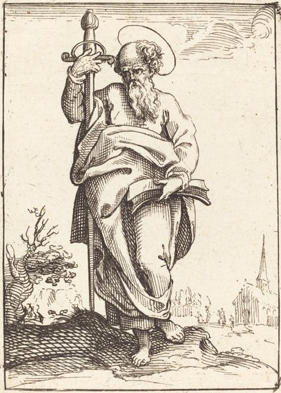 Pyhä Paavali tekijältä After Jacques Callot