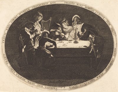 Kortinpelaajat tekijältä After Jacques Callot