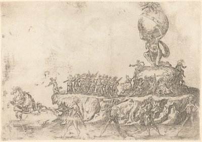 Auringon Float tekijältä After Jacques Callot