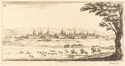 Näkymä Nancysta tekijältä After Jacques Callot