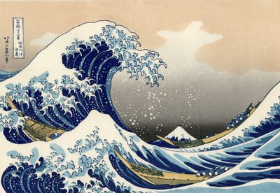 Suuri aalto Kanagawan edustalla tekijältä After Katsushika Hokusai