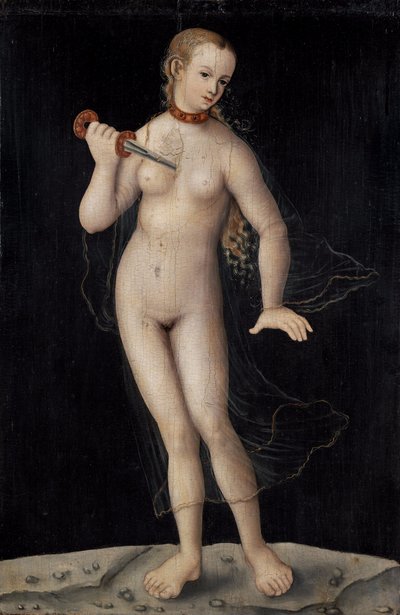 Lucretia Romana tekijältä after Lucas Cranach the Elder