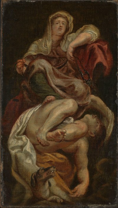 Kohtuus voitti kohtuuttomuuden tekijältä after Peter Paul Rubens