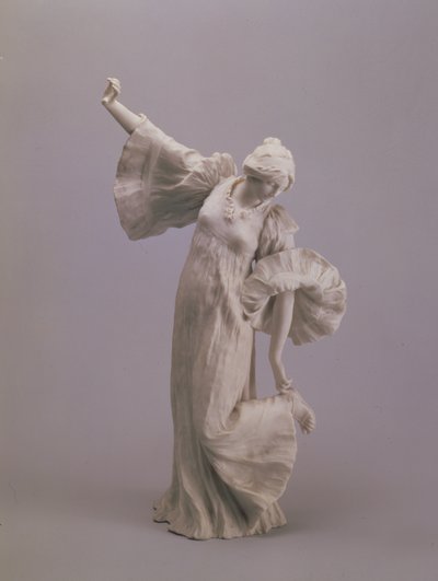 Tanssija, pöydän keskipisteestä, Sevres, 1900 (keksi) tekijältä Agathon Leonard