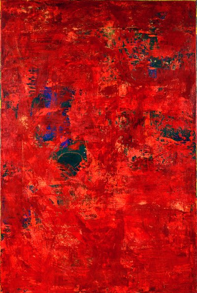 E.T In Red, 2019 (öljy kankaalle) tekijältä Agnes Girardon