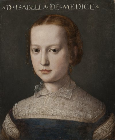 Isabella de Medici, noin 1555 tekijältä Agnolo Bronzino