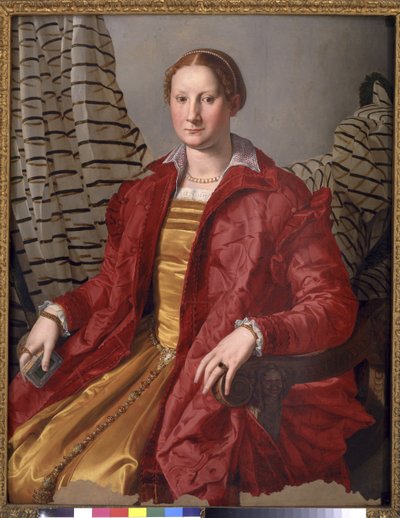 Naisen muotokuva, n. 1550-1555 tekijältä Agnolo Bronzino