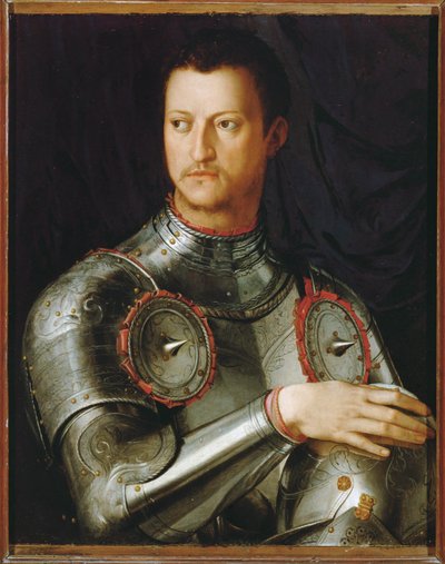 Suurherttua Cosimo I Medici (maalaus puulle) tekijältä Agnolo di Cosimo Bronzino