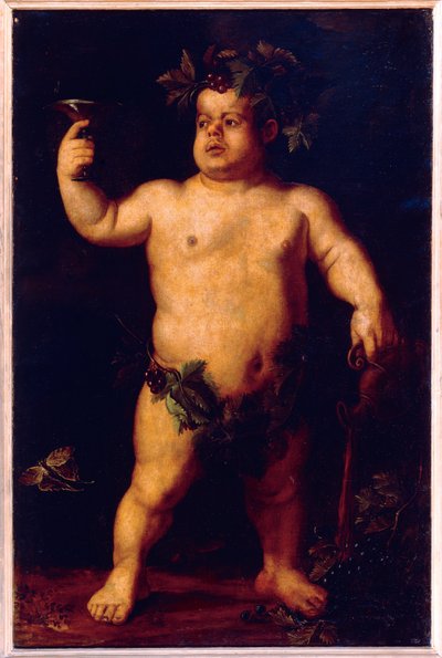Morganten muotokuva Bacchuksena (öljy kankaalle) tekijältä Agnolo Bronzino