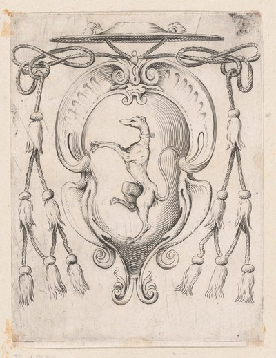 Sampieri-suvun kardinaalin vaakuna, 1590-95. tekijältä Agostino Carracci