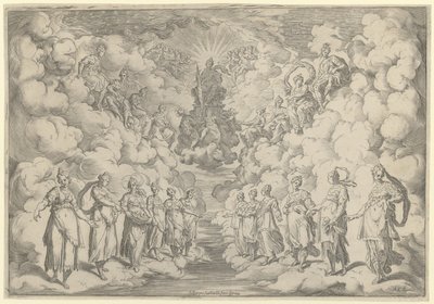 Sfäärien harmonia tekijältä Agostino Carracci