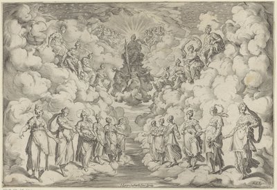 Sfäärien harmonia tekijältä Agostino Carracci