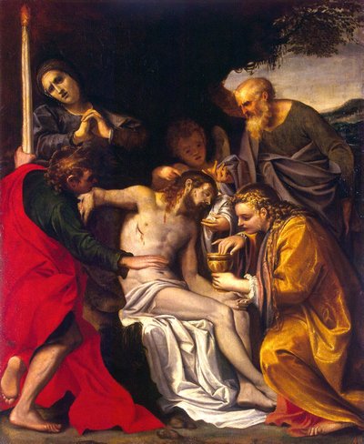 Kristuksen valitus tekijältä Agostino Carracci