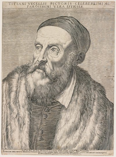 Tizian tekijältä Agostino Carracci