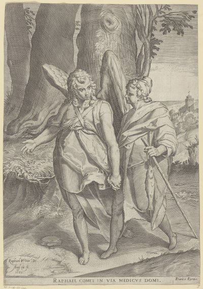 Tobias Engelissä tekijältä Agostino Carracci