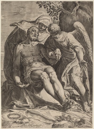 Myötätunto tekijältä Agostino Carracci after Veronese