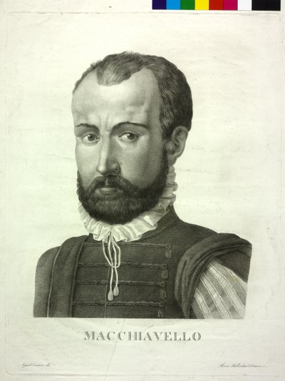 Niccolo Machiavelli tekijältä Agostino Comerio