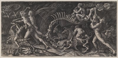 Ådslet ("Lo Stregozzo") tekijältä Agostino Veneziano