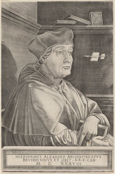 Hieronymus Alexander, Brindisin arkkipiispa tekijältä Agostino dei Musi