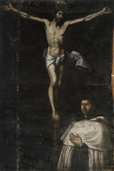 Crucificado San Juan de la Cruzissa tekijältä Agustín del Castillo