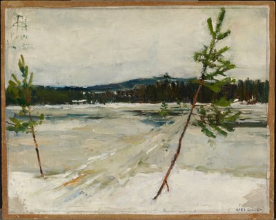 Polku jäällä tekijältä Akseli Gallen-Kallela