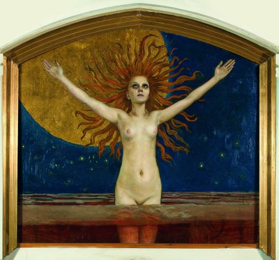 Ad Astra, 1894 tekijältä Akseli Gallen Kallela