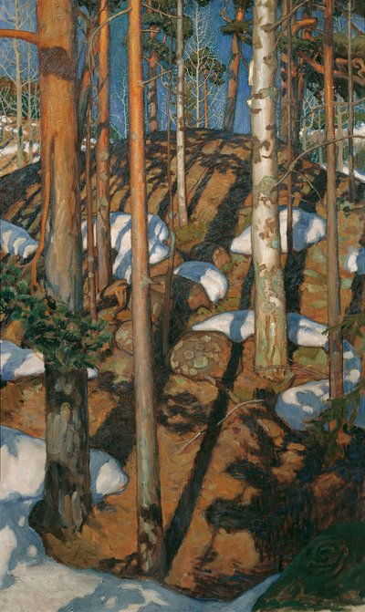 Kevät, c. 1900. tekijältä Akseli Gallen Kallela