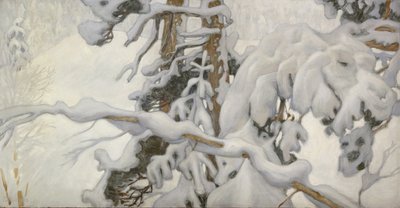 Talvi, 1902 tekijältä Akseli Gallen Kallela
