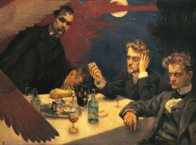 Suomi, Symposium, Ongelma tekijältä Akseli Valdemar Gallen-Kallela