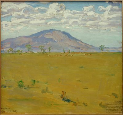 Mount Kenia - Wakamba Ebene tekijältä Akseli Valdemar Gallen-Kallela