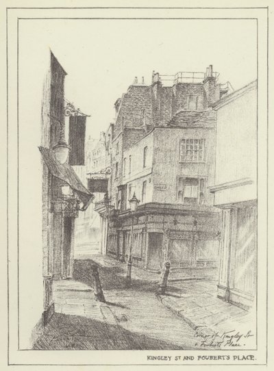 Kingly Street ja Fouberts Place tekijältä Alan Stapleton